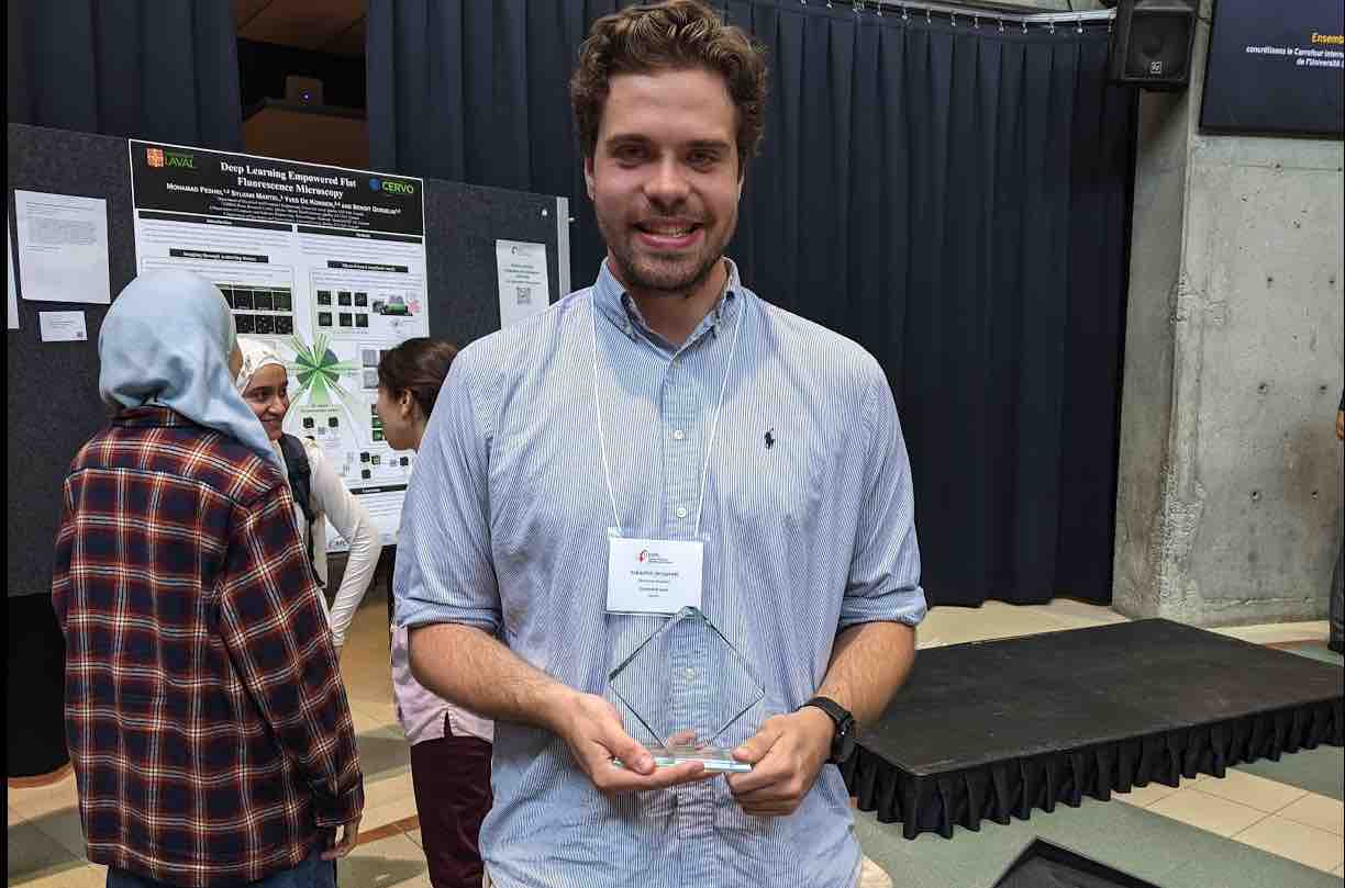 Read more about the article Congrats to Seb for his prize!